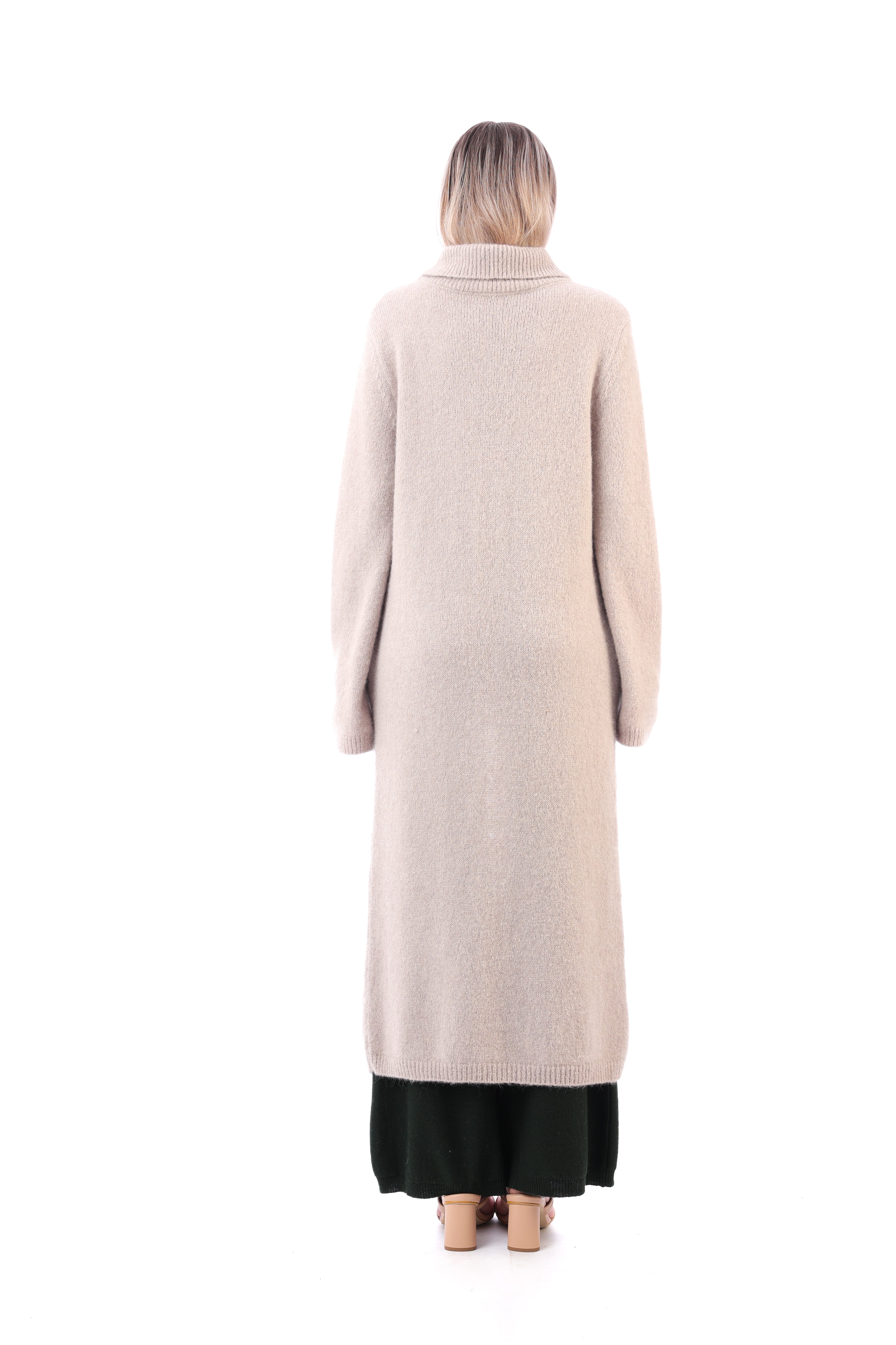 Long Roll  Splited Jumper